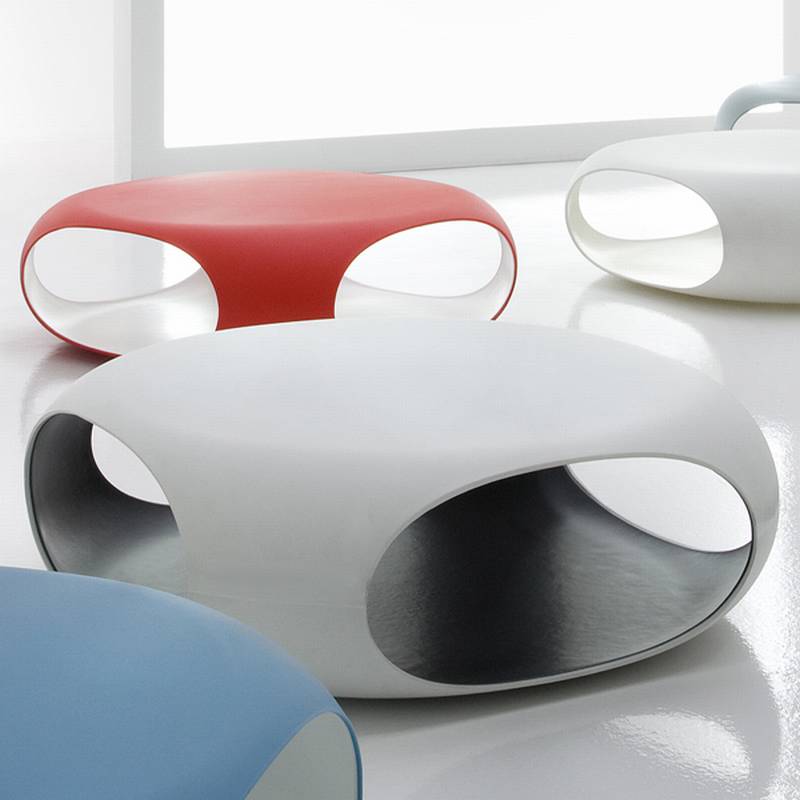 Plastic Coffee Tables Pebble Coffee Tables by Bonaldo - Plastic Coffee Tables