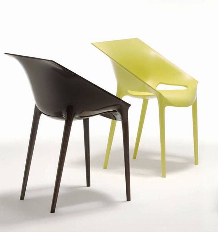 Kartell Dr Yes Plastic Chair Dining Room Furniture Outdoor