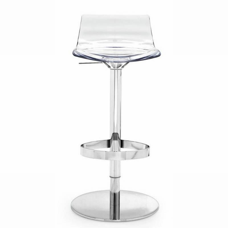 Calligaris Leau Pedestal Stool Plastic Kitchen Furniture Ultra Modern