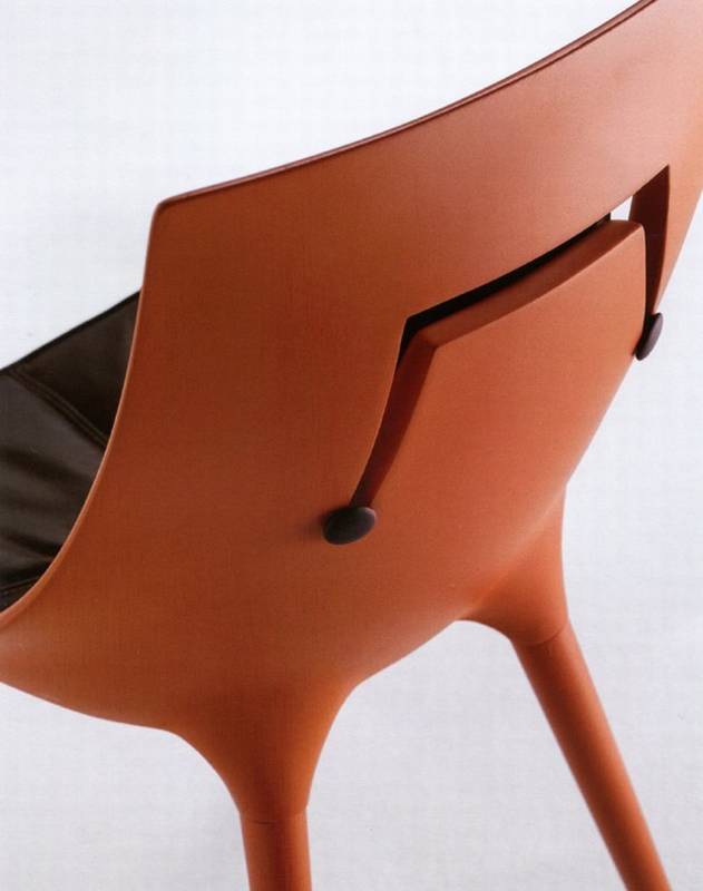 Doimo Moon Cushion Plastic Chairs Dining Room Ultra Modern