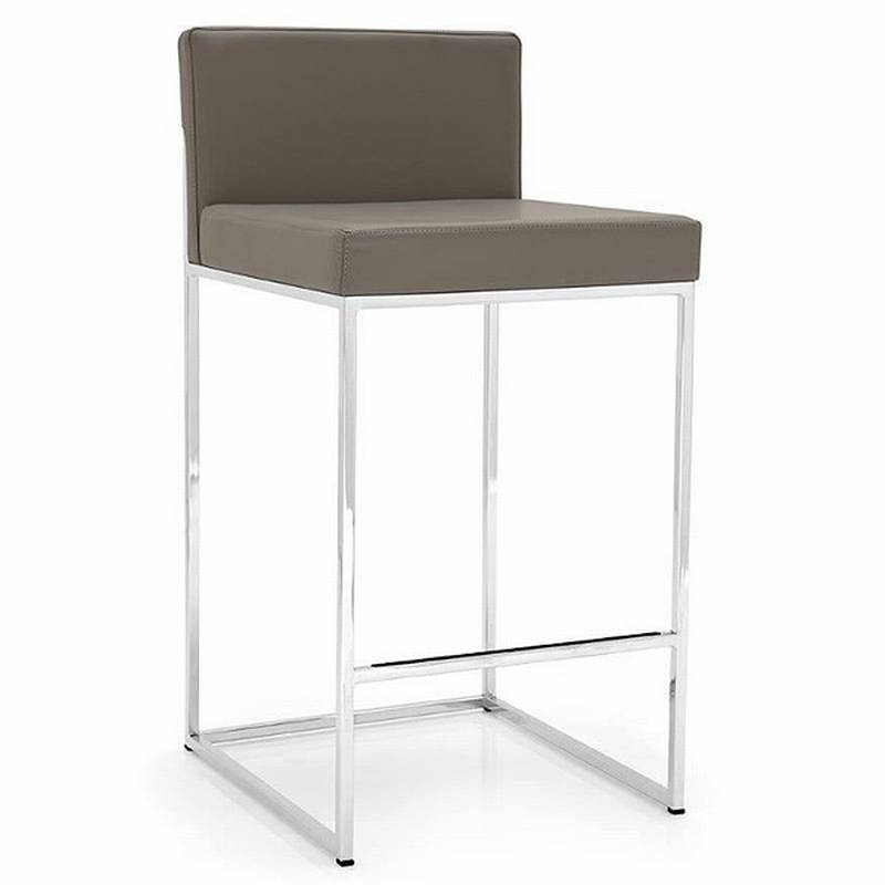 Calligaris Even Plus Stool Stools Leather Kitchen Ultra Modern
