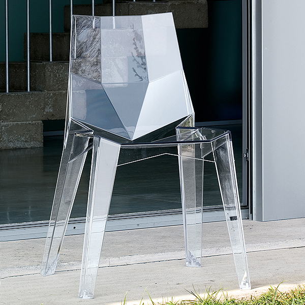 Bonaldo Poly Plastic Chair Dining Room Furniture Outdoor