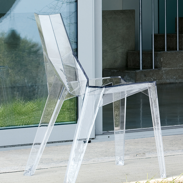 Bonaldo Poly Plastic Chair Dining Room Furniture Outdoor