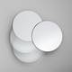 Shiki Mirrors from Tonelli designed by Isao Hosoe.