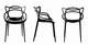 Masters Chairs from Kartell designed by Philippe Starck.