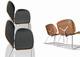 Blob Leather Lounge Chair Lounge Chairs from Parri.
