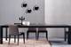 Convivio Dining Tables from Porada designed by M. Marconato and T. Zappa.