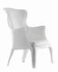 Pasha Lounge Chairs from Pedrali designed by Dondoli and Pocci.