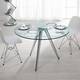 Unity Dining Tables from Tonelli designed by Karim Rashid.