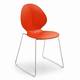 Basil Sled Chairs from Calligaris.