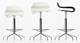 BCN Height Adjustable Stools from Kristalia.