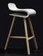 BCN Wooden Base Stools from Kristalia.