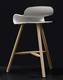 BCN Wooden Base Stools from Kristalia.
