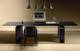 Ray Plus Black Dining Tables from Fiam.