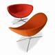 Poppy Lounge Chairs from Tonon.