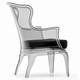 Pasha Lounge Chairs from Pedrali designed by Dondoli and Pocci.