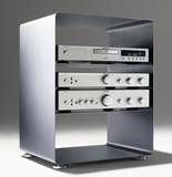 Mobile Line Stereo Cabinet Storage by Muller