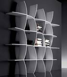 Wave Bookcases by Trabaldo
