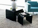 Golden Tris End Tables by Unico Italia
