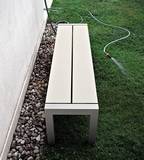 Sushi Outdoor Bench Chairs by Kristalia