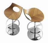 Hoopla/B Bar Stools by Parri