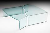 Virgola Coffee Tables by Fiam