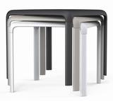 Snow 301 Dining Tables by Pedrali