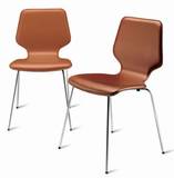Carol Leather Chairs by Italcomma