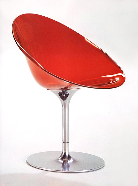 Ero |S| Swivel chair from Kartell, designed by Philippe Starck