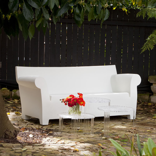 Bubble Club Sofa from Kartell, designed by Philippe Starck