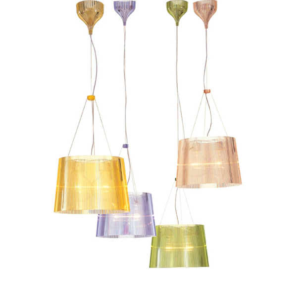 Ge lighting from Kartell, designed by Ferruccio Laviani