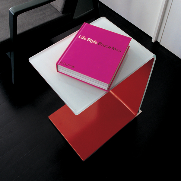 Swan end table from Sovet, designed by Lievore Altherr Molina