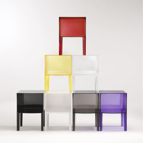 Small Ghost Buster  from Kartell, designed by Philippe Starck