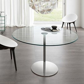 Farniente Alto Round Dining Table by Tonelli