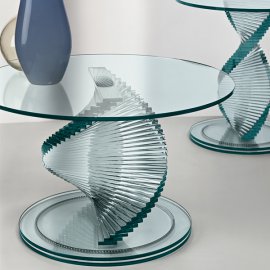 Elica End Table by Tonelli