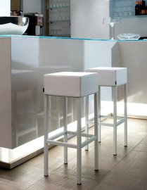 Cube Soft Stool by Pedrali