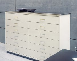 Classic Line 12 Drawer Cabinet by Muller