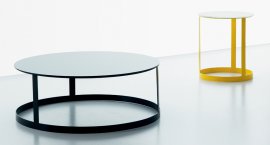 Zero Glass End Table by Miniforms