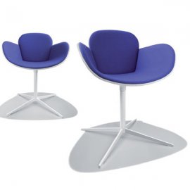 Coccola Fabric Chair by Parri