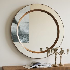 Miss Tondo Mirror by Porada