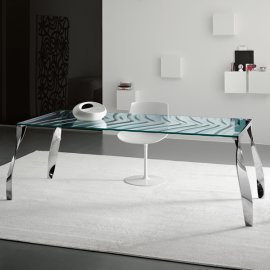 Luz de Luna Dining Table by Tonelli