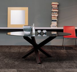 Aikido Elliptical Dining Table by Sovet