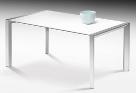 Afill Alluminio Dining Table by Fiam