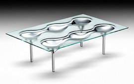 Konx Coffee Table by Fiam