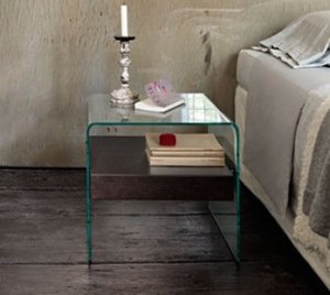 Rialto Night End Table by Fiam