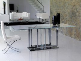 Trilogy Dining Table by Steelline