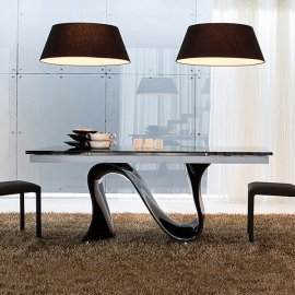Wave 8014 Extending Dining Table by Tonin Casa