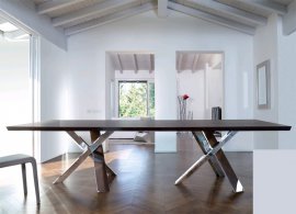 Twin Resort Wood Dining Table by Ivano Antonello Italia