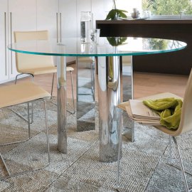 Scott Round Dining Table by Ivano Antonello Italia