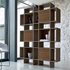 Plaza Bookcase by Ivano Antonello Italia